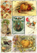 JRV Rice Paper A4 - Fall Cards