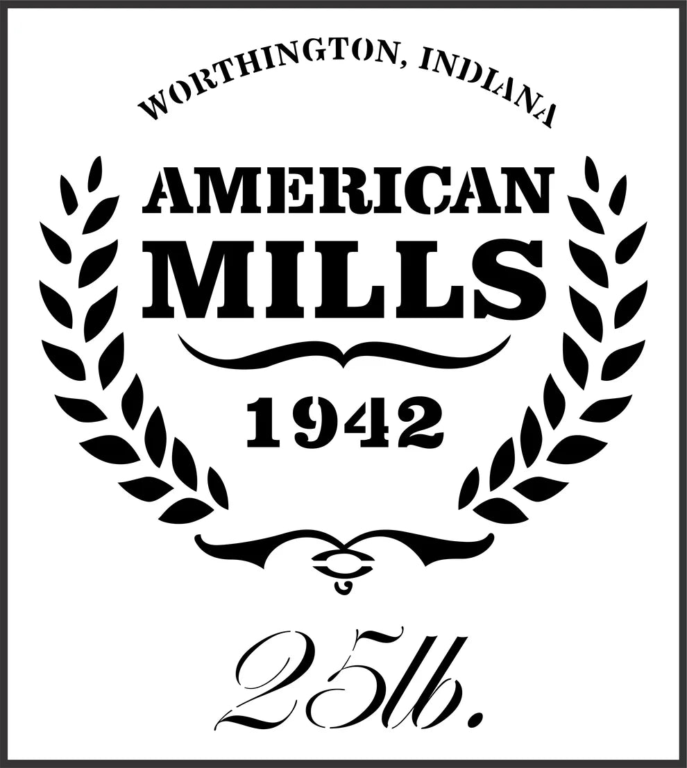 JRV Stencil - American Mills