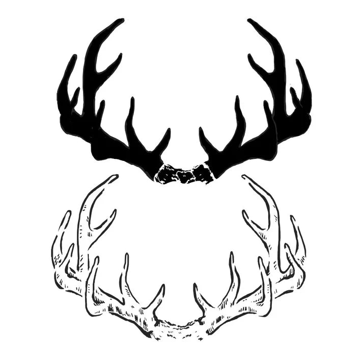 Roycycled Stencil - Antlers