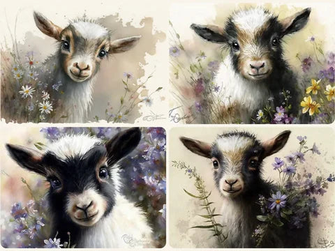 Reba Rose Creations - Baby Goats