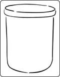 JRV Stencil - Blank Crock