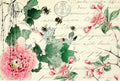 Roycycled Decoupage Paper - Cherry Blossom