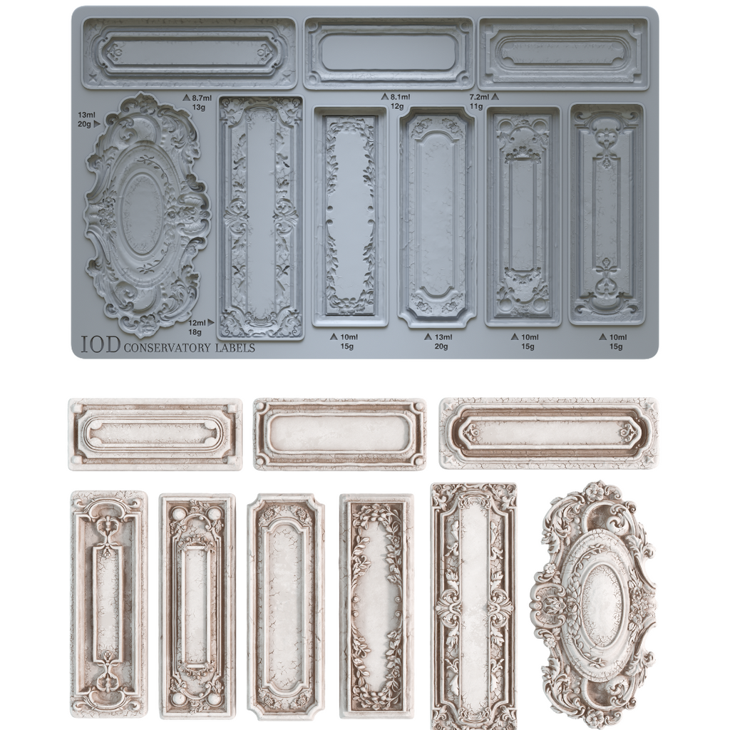 IOD Mould - Conservatory Labels