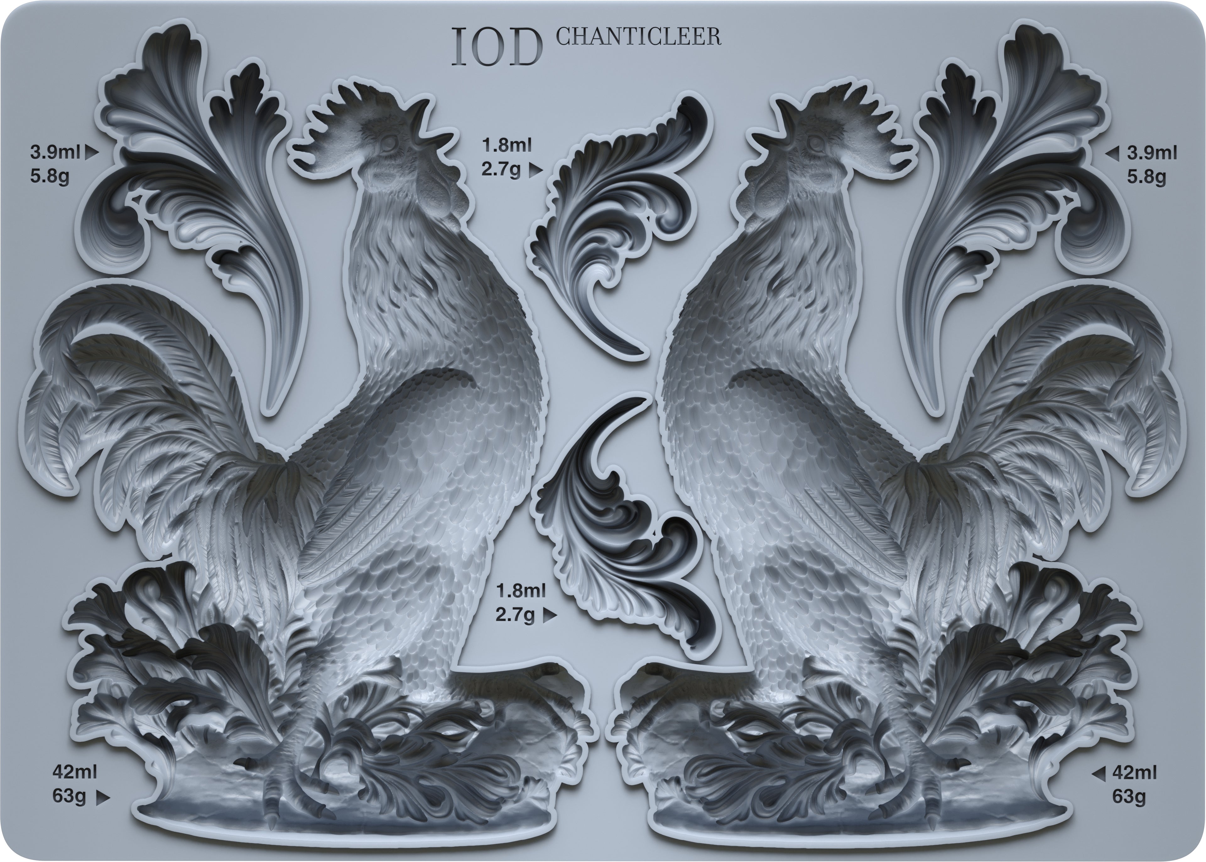 IOD Mould - Chanticleer