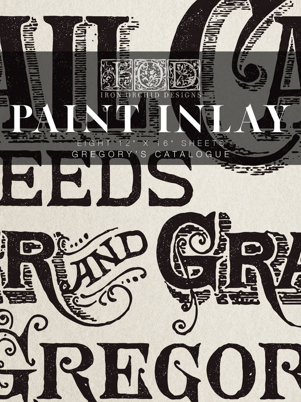 IOD Paint Inlay - Gregory's Catalogue