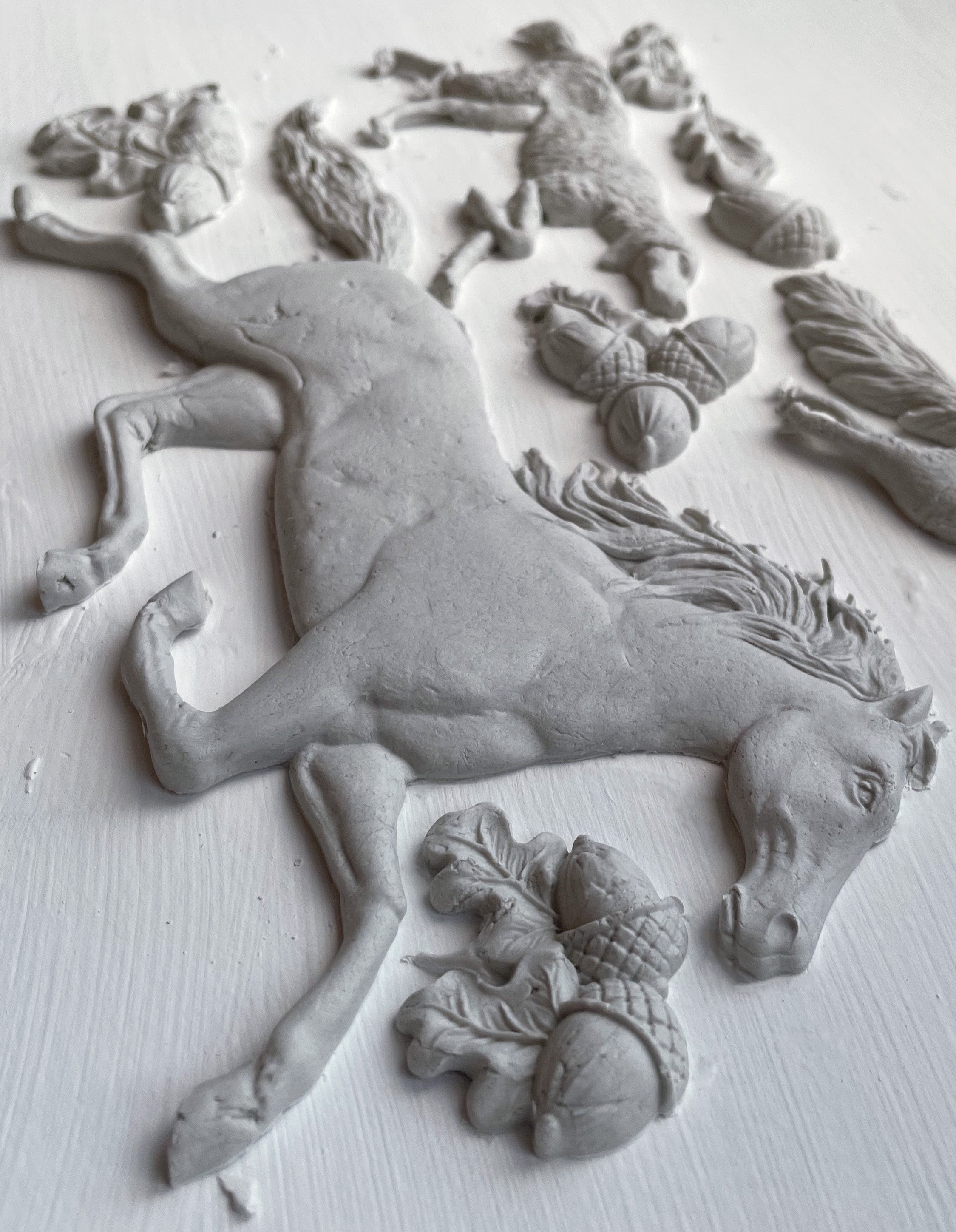 IOD Mould - Horse & Hound (Retired)