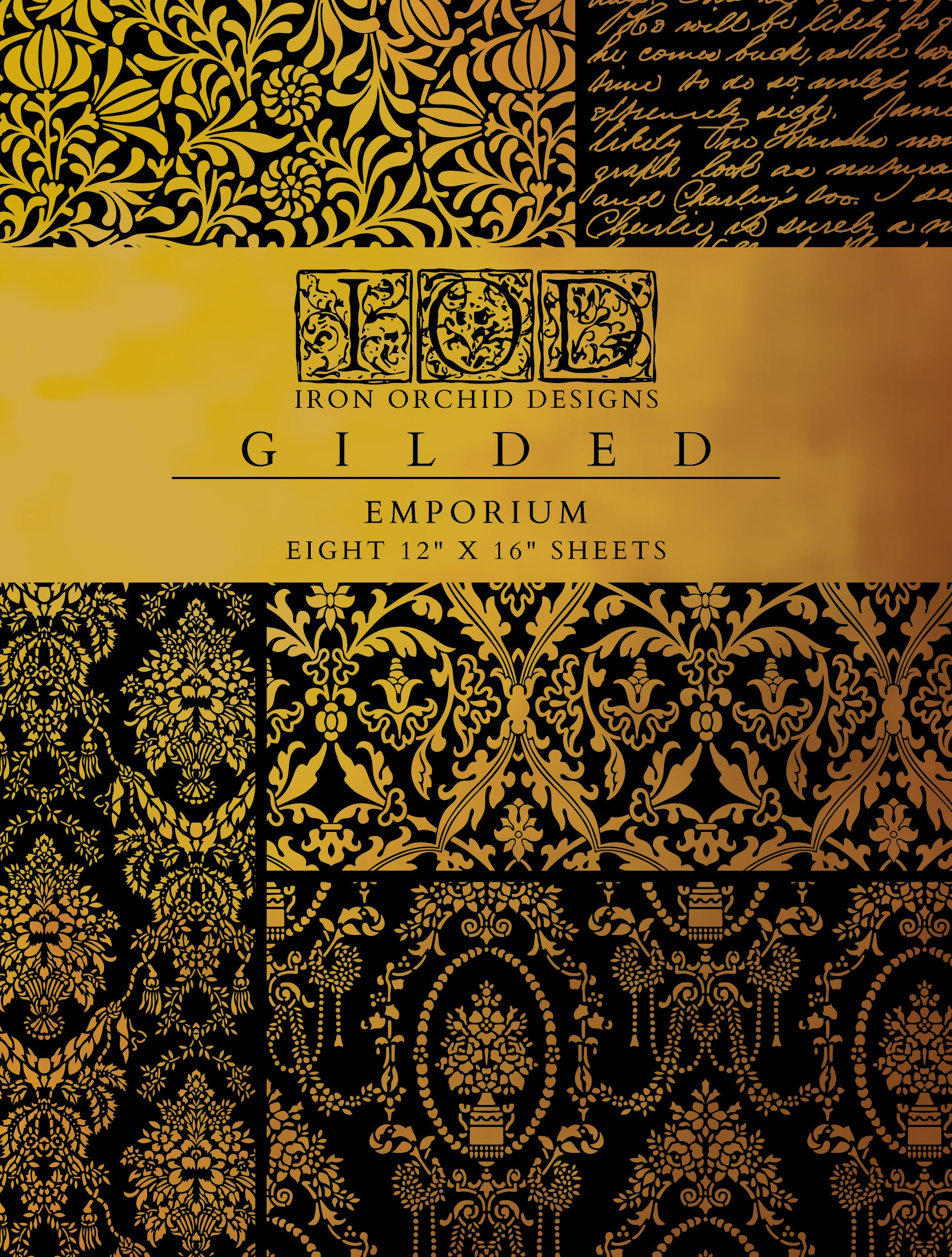 IOD Gilded Transfer - Emporium