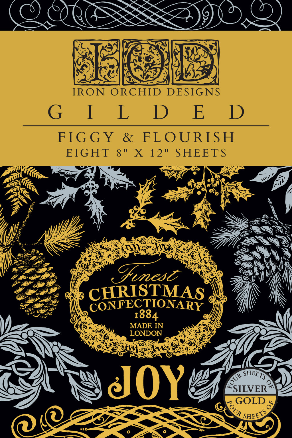 IOD Gilded Transfer - Figgy & Flourish