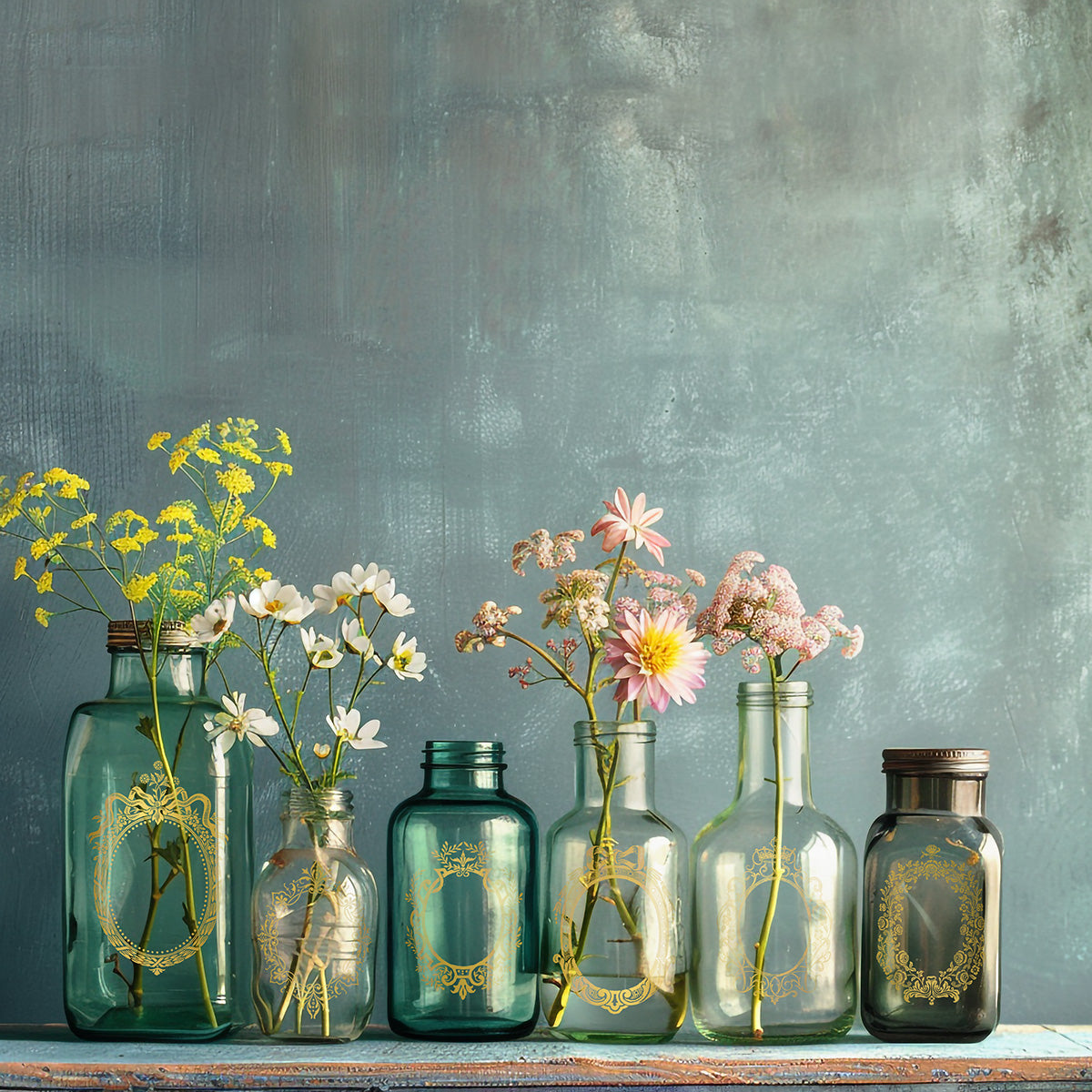 IOD Gilded Transfer - Petits Ornements