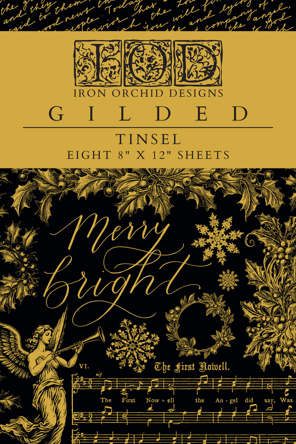 IOD Gilded Transfer - Tinsel (Retired)