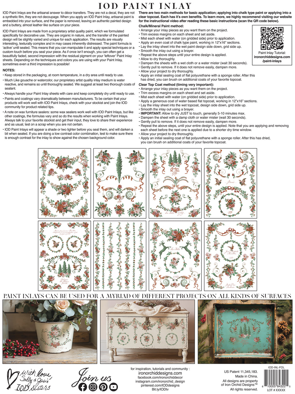 IOD Paint Inlay - La Folie