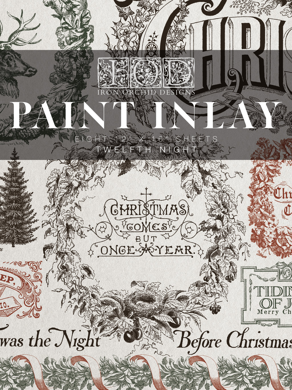 IOD Paint Inlay - Twelfth Night