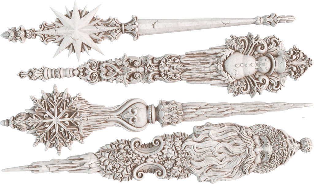 IOD Mould - Christmas Tapers (Retired)