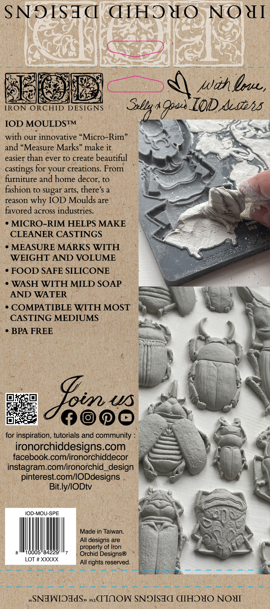 IOD Mould - Specimens