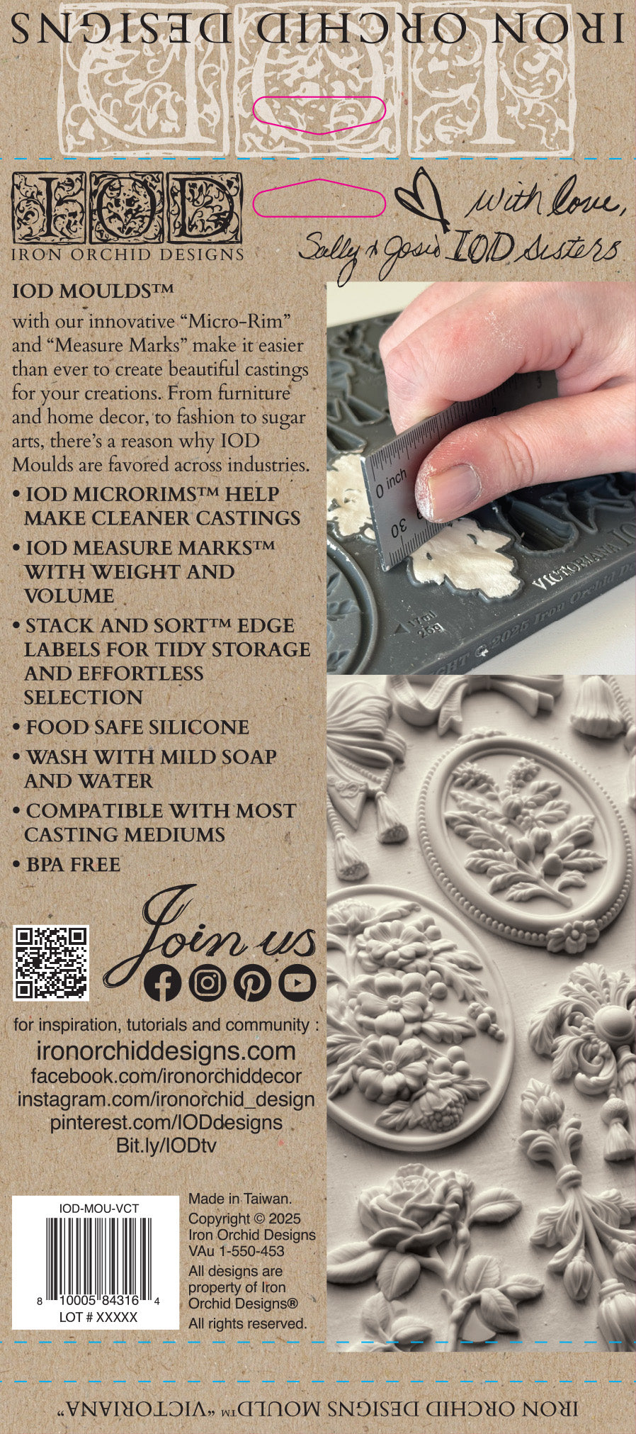 IOD Mould - Victoriana
