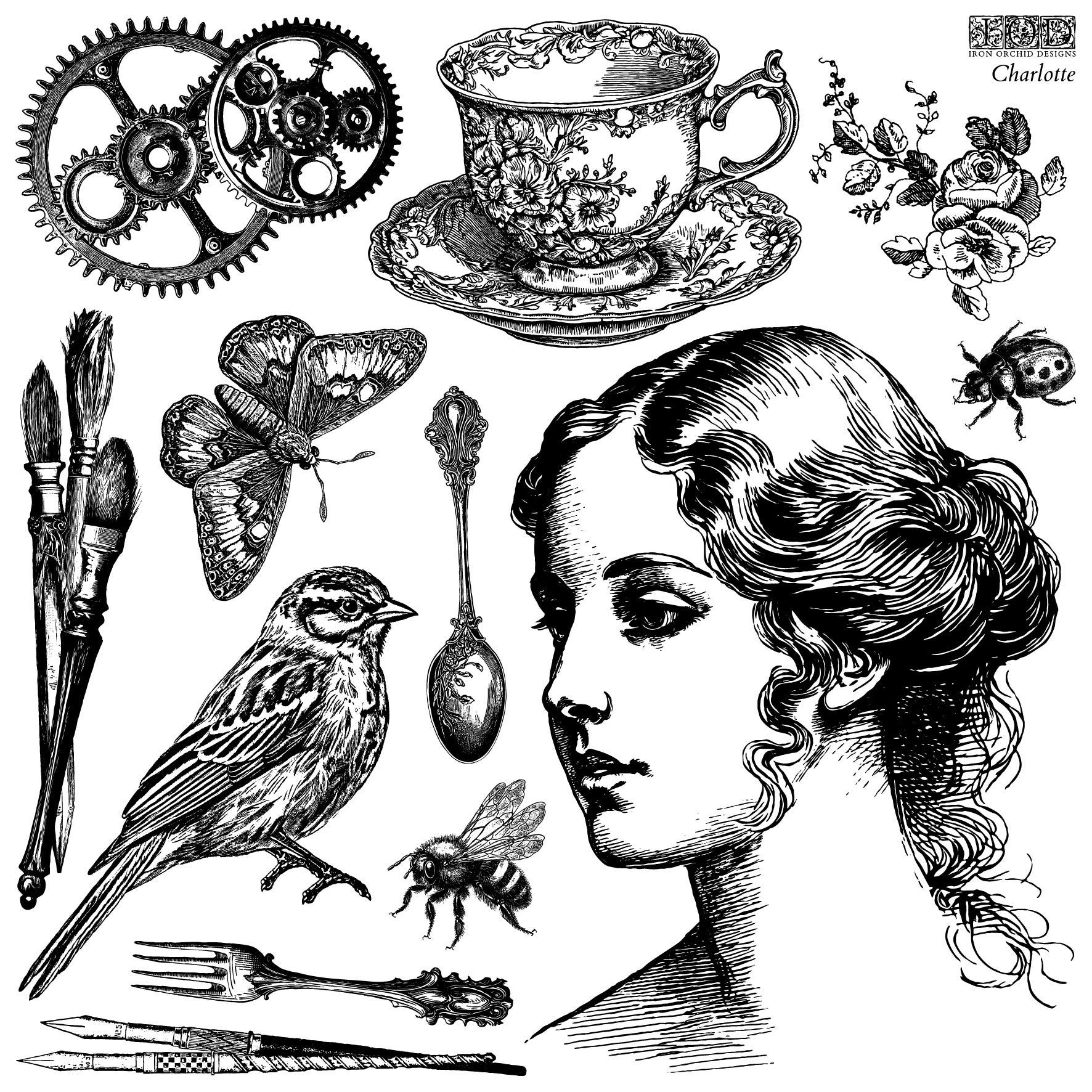 IOD Stamp - Charlotte