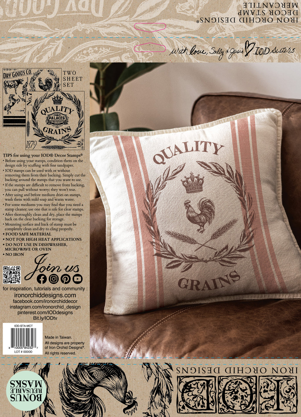 IOD Stamp - Mercantile