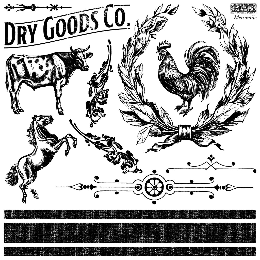 IOD Stamp - Mercantile