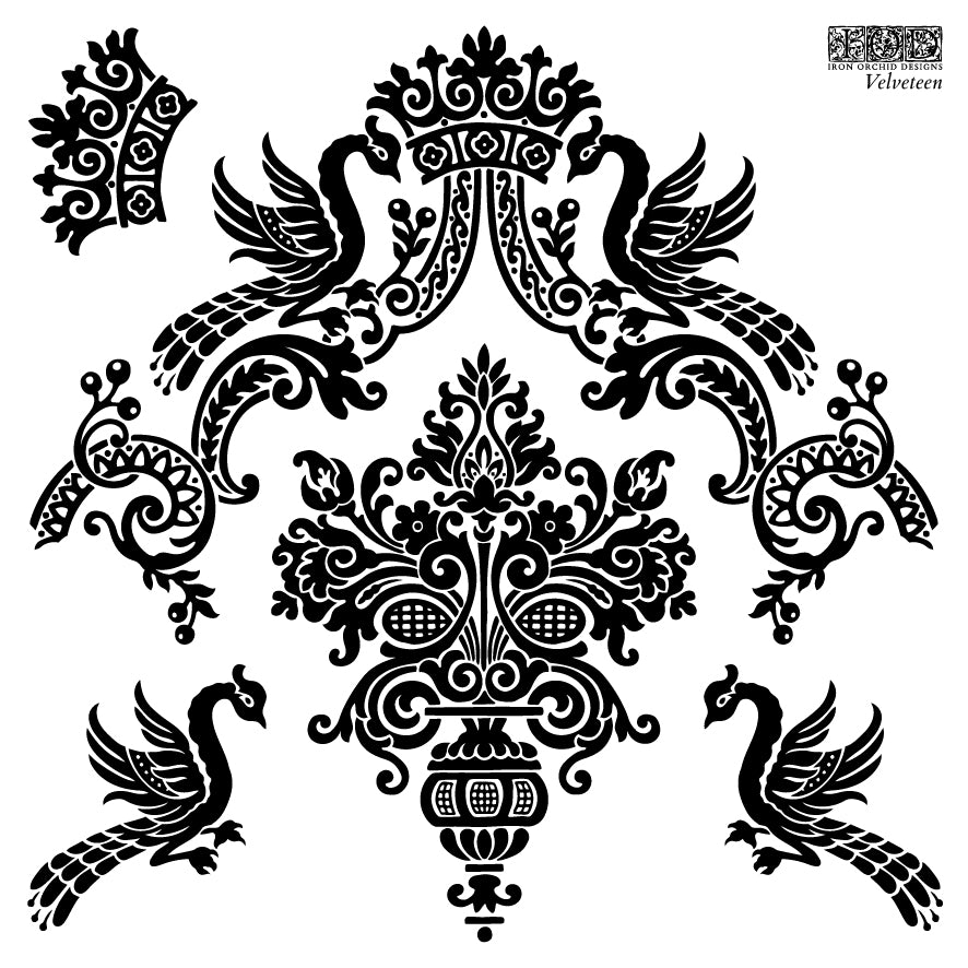 IOD Stamp Set - Velveteen