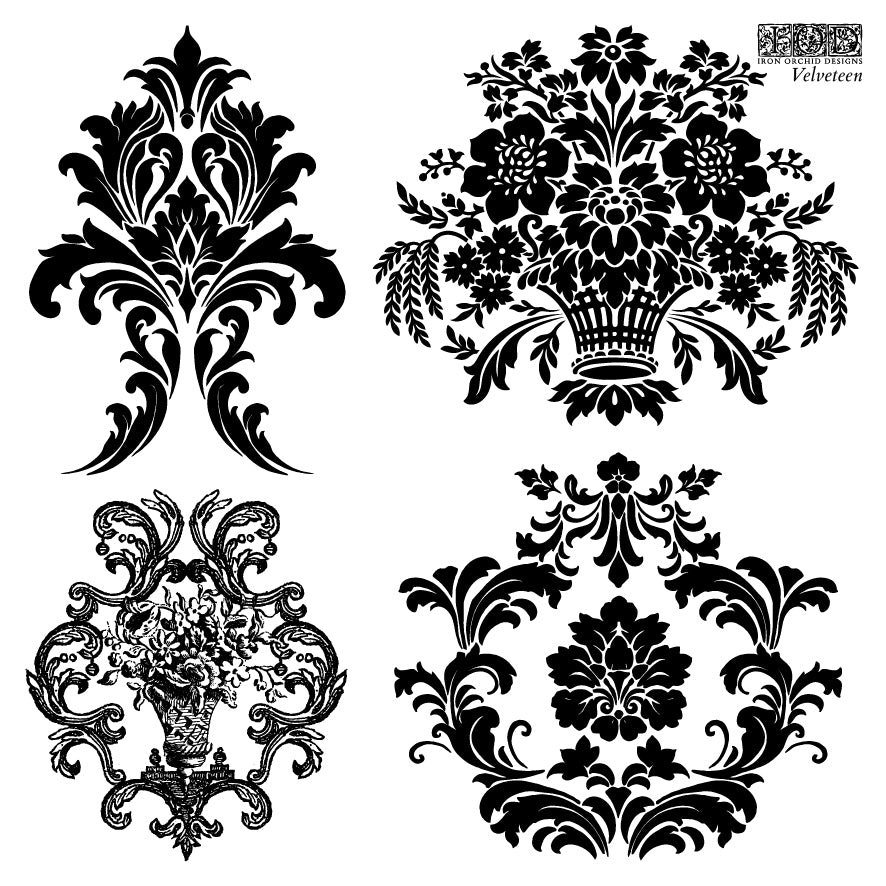 IOD Stamp Set - Velveteen