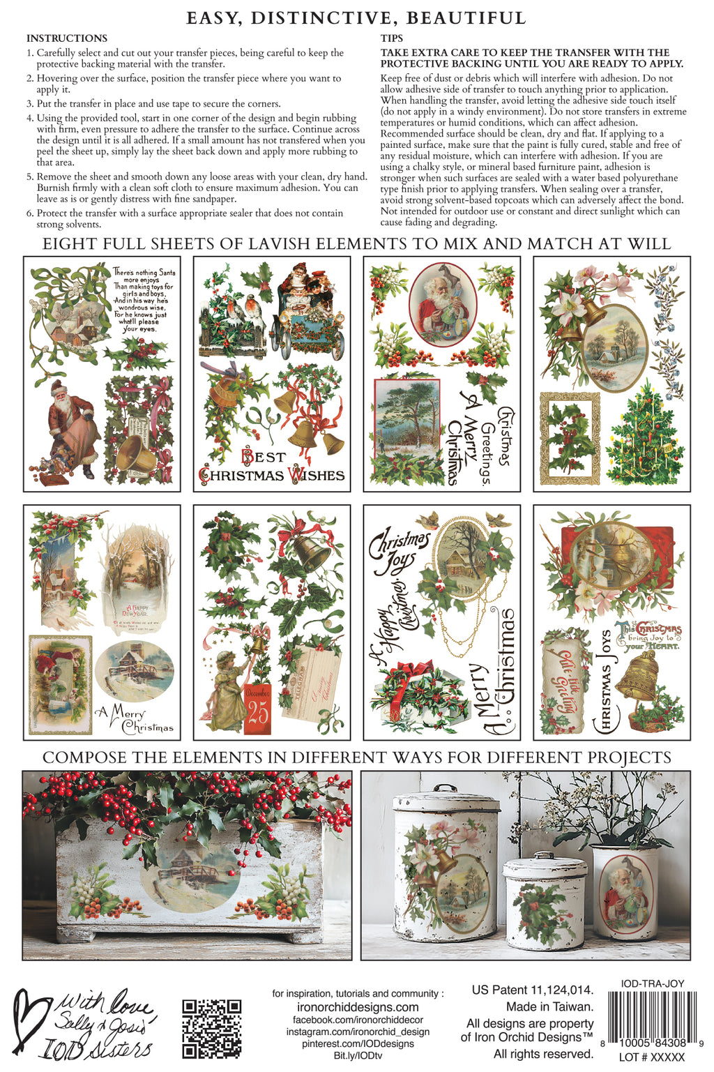 IOD Transfer - Christmas Joy
