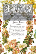 IOD Transfer - Lover of Flowers