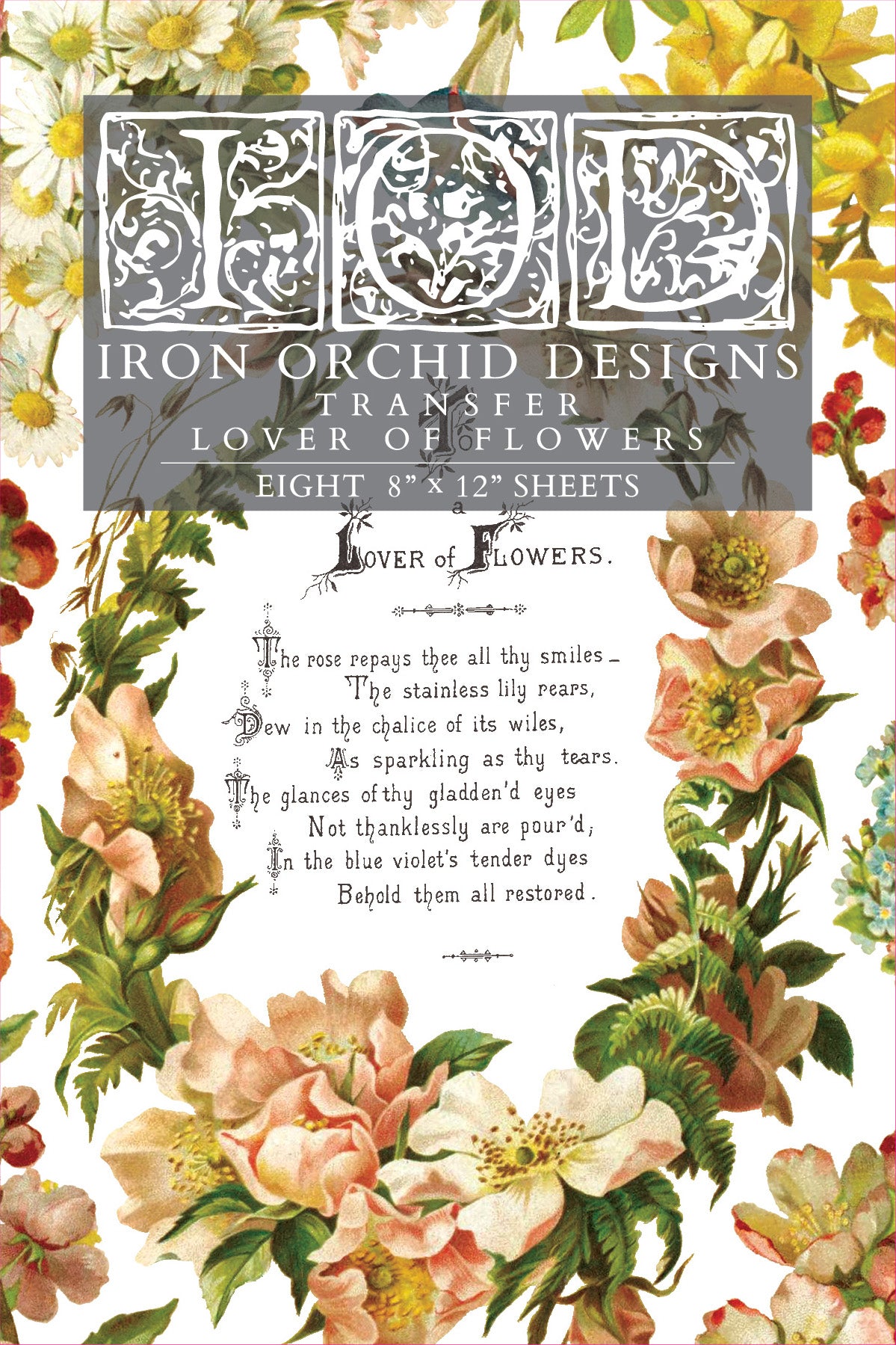 IOD Transfer - Lover of Flowers