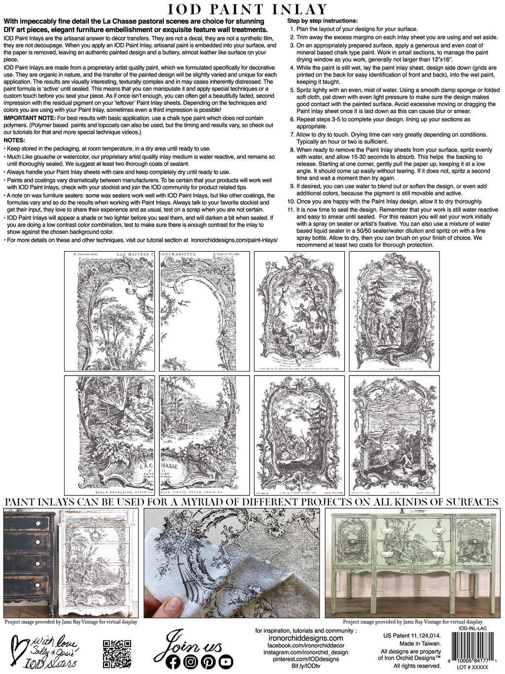 IOD Paint Inlay - La Chasse