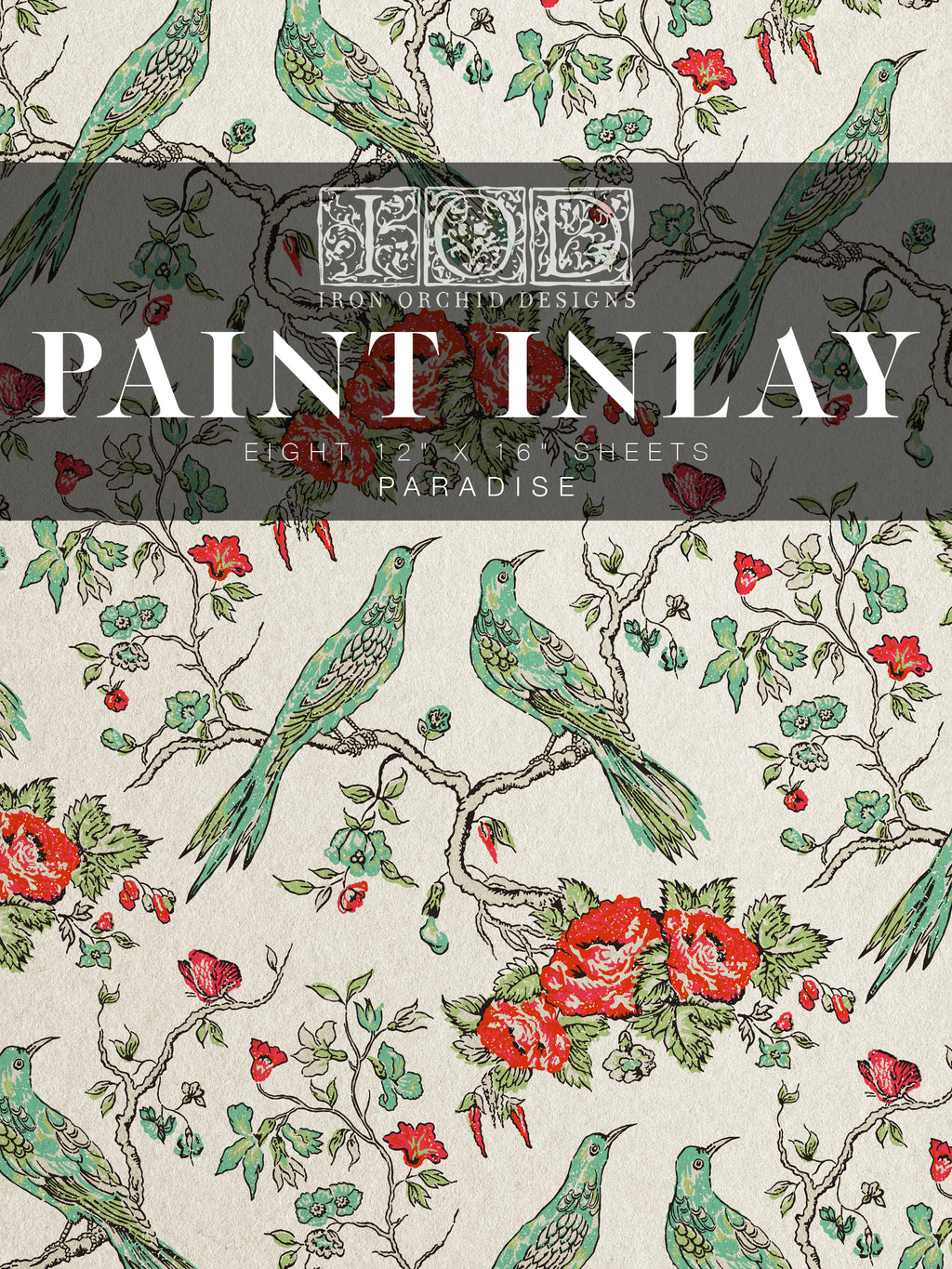 IOD Paint Inlay - Paradise