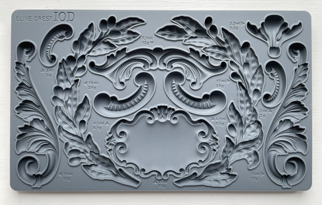 IOD Mould - Olive Crest