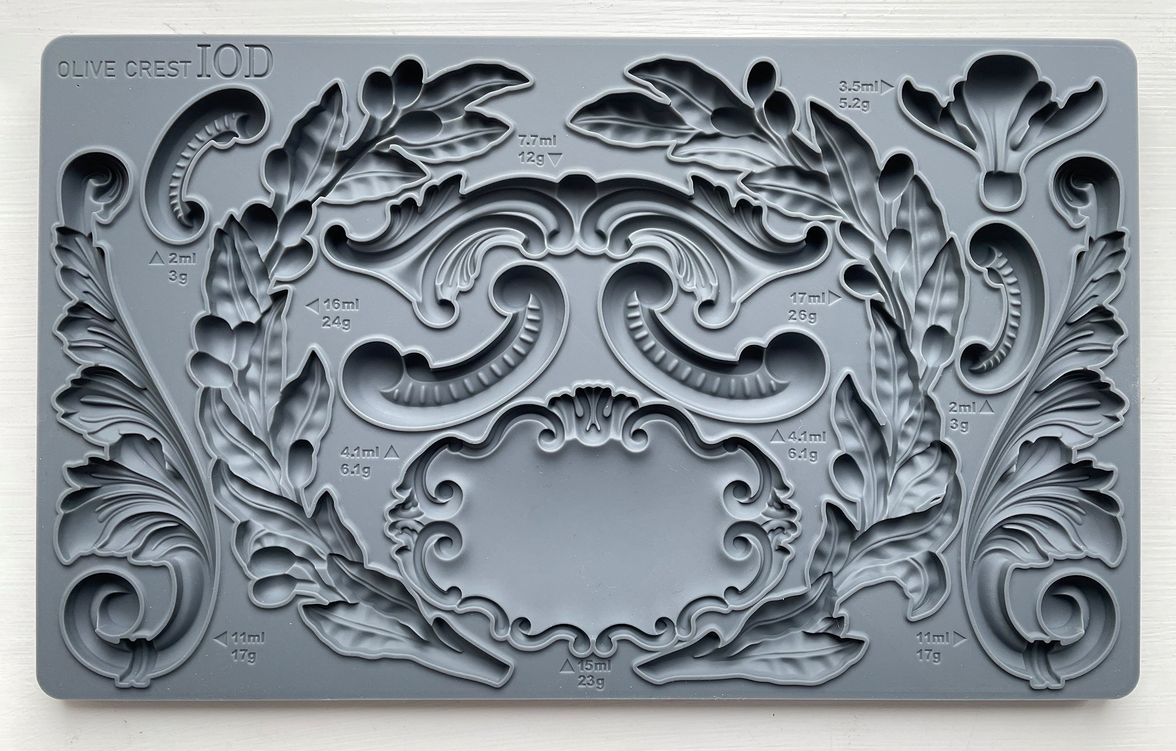 IOD Mould - Olive Crest