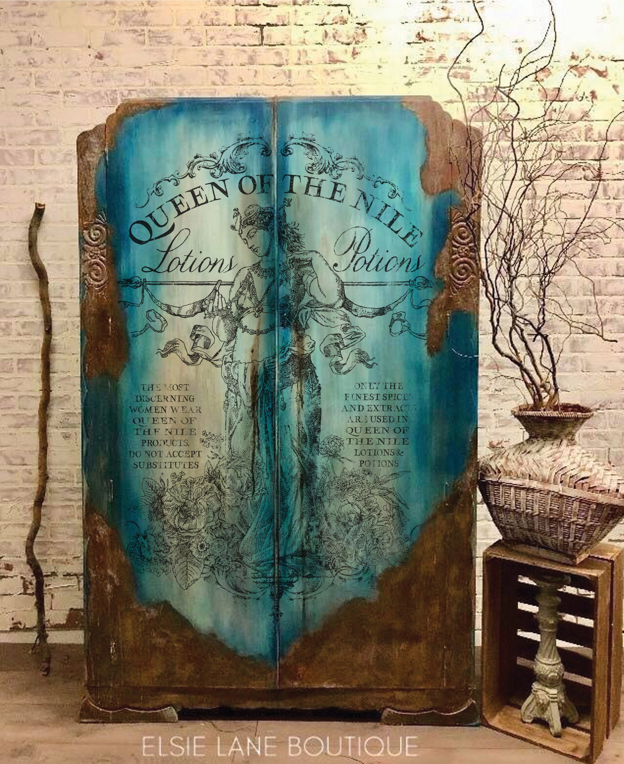 IOD Paint Inlay - Queen of the Nile