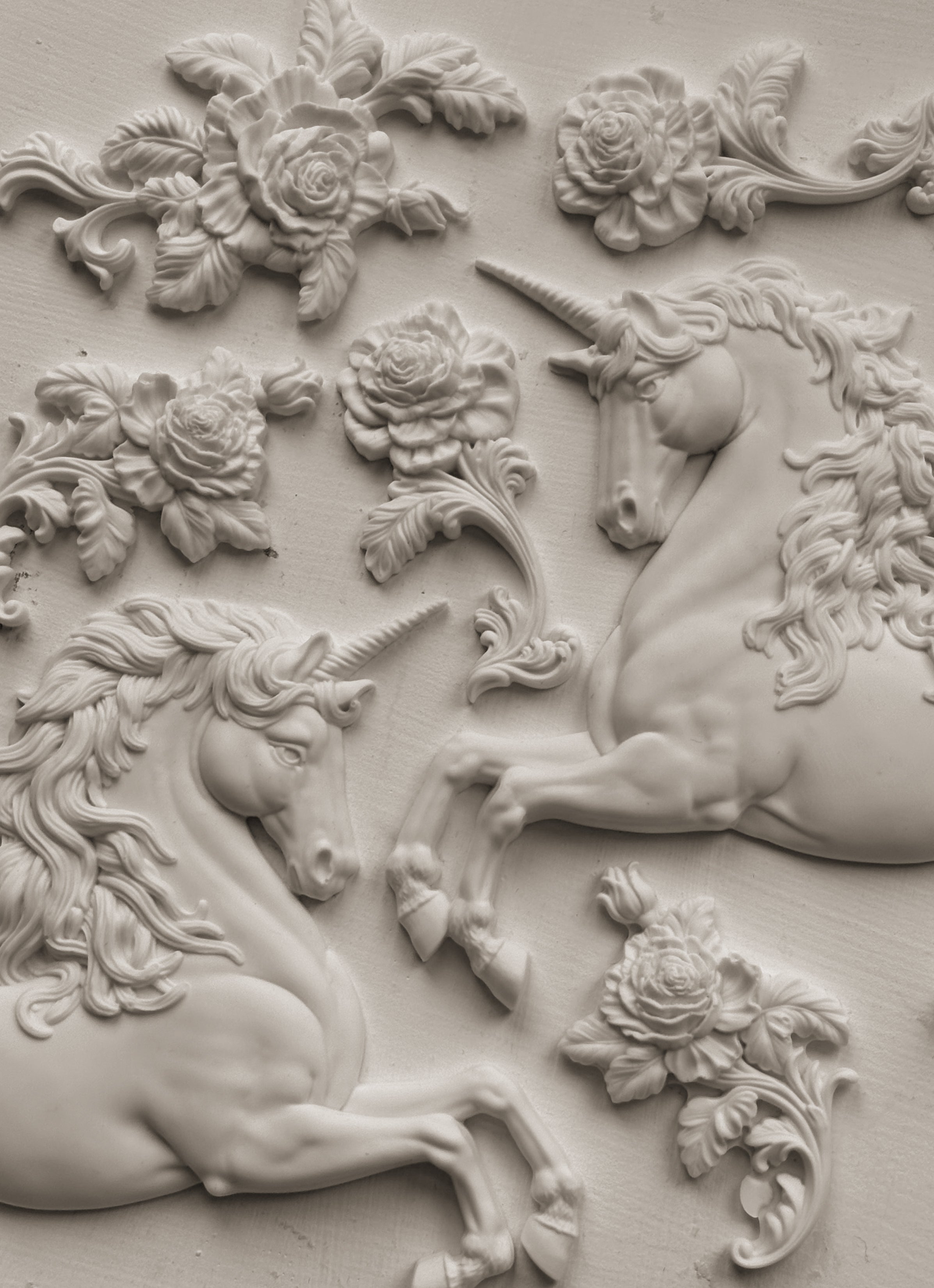 IOD Mould - Unicorns