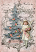 Decoupage Queen Rice Paper A4 - Shabby Angel