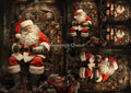 Decoupage Queen Rice Paper A4 - Santa the Tinkerer
