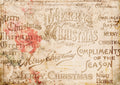 Decoupage Queen Rice Paper A4 - Compliments of the Season
