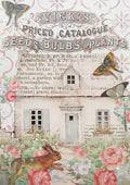 Decoupage Queen Rice Paper A4 - Ellen J Goods - Rabbit in the Garden
