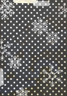 Decoupage Queen Rice Paper A4 - Ellen J Goods - Snowflake Dot