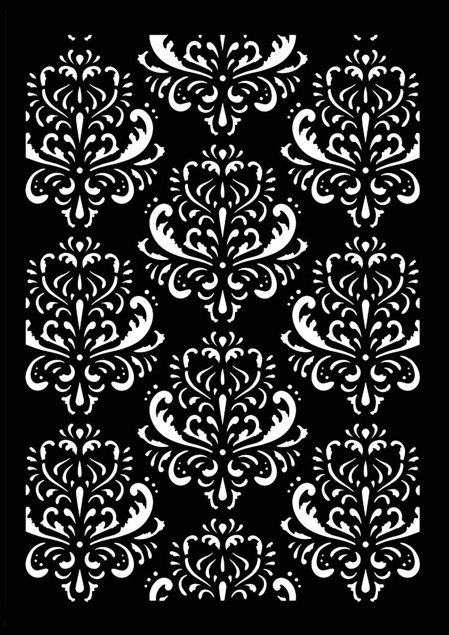 Decoupage Queen Stencil A4 - Hobbilicious Elegant Baroque
