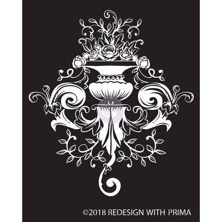 Adhesive Silk Screen Stencil - Darcelle Regal
