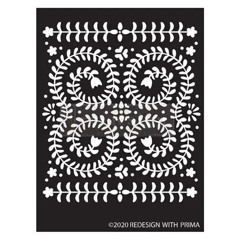 Decor Stencil - Elegant Vine