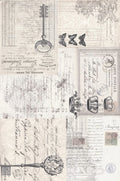 Roycycled Decoupage Paper - Ephemera Collage