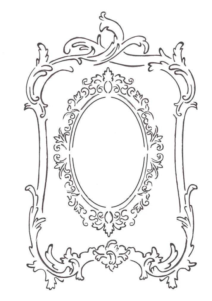 Roycycled Stencil - Frames