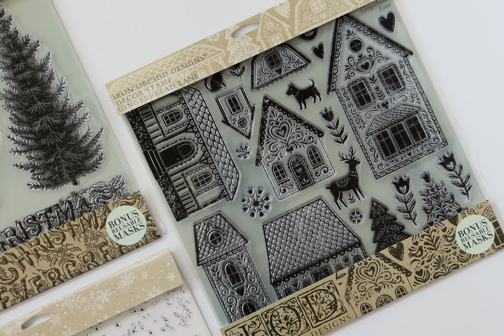 IOD Stamp - Gingerbread Lane