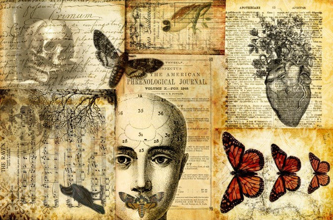 Roycycled Decoupage Paper - Halloween Masterboard