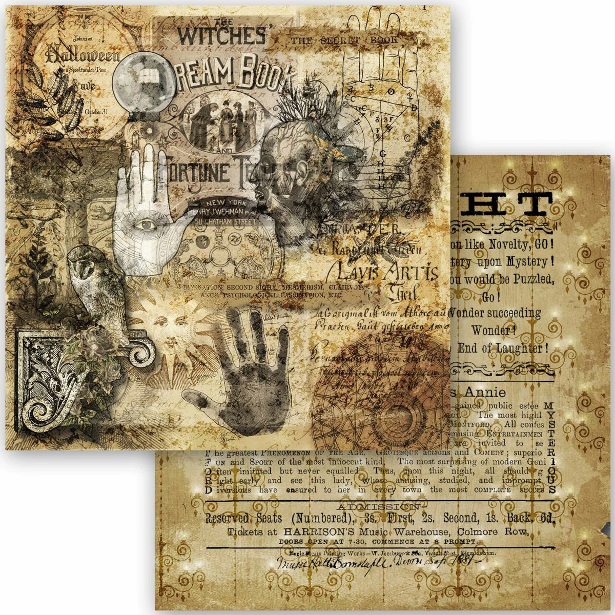 Halloween Collection Scrapbook Set - Mini - 6" x 6"