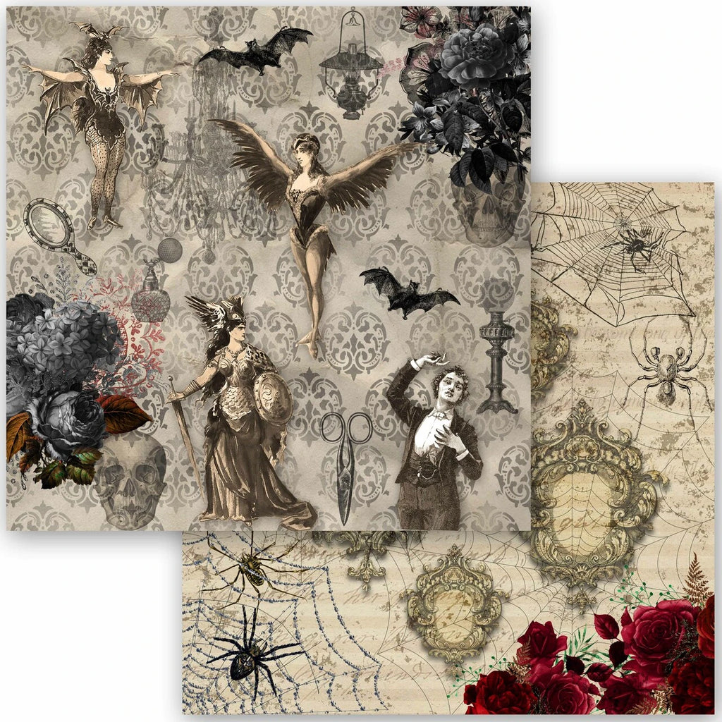 Halloween Collection Scrapbook Set - Mini - 6" x 6"