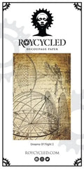 Roycycled Decoupage Paper - Dreams of Flight 2 (Retired)