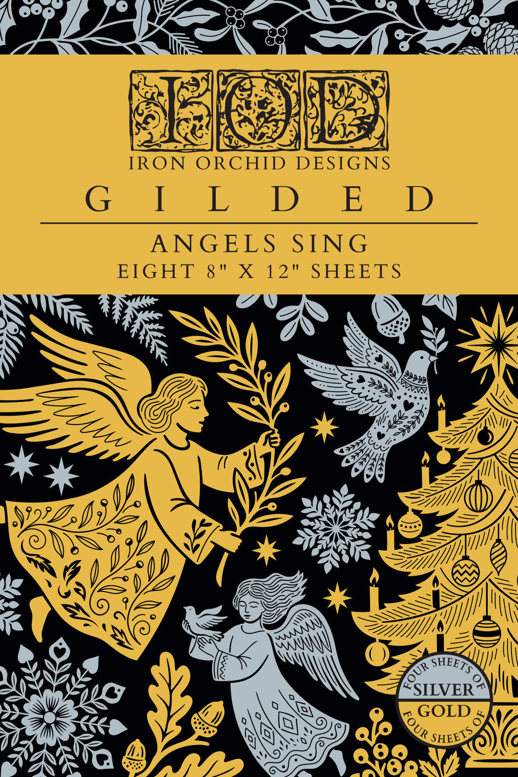 IOD Gilded Transfer - Angels Sing