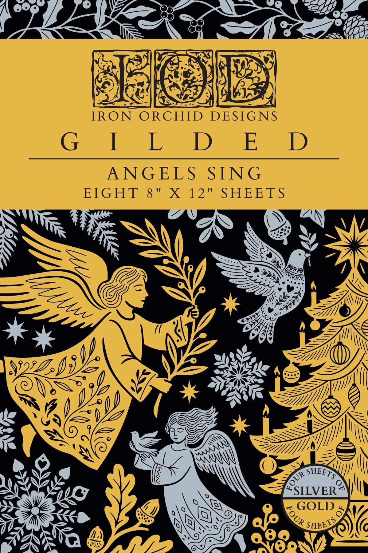 IOD Gilded Transfer - Angels Sing